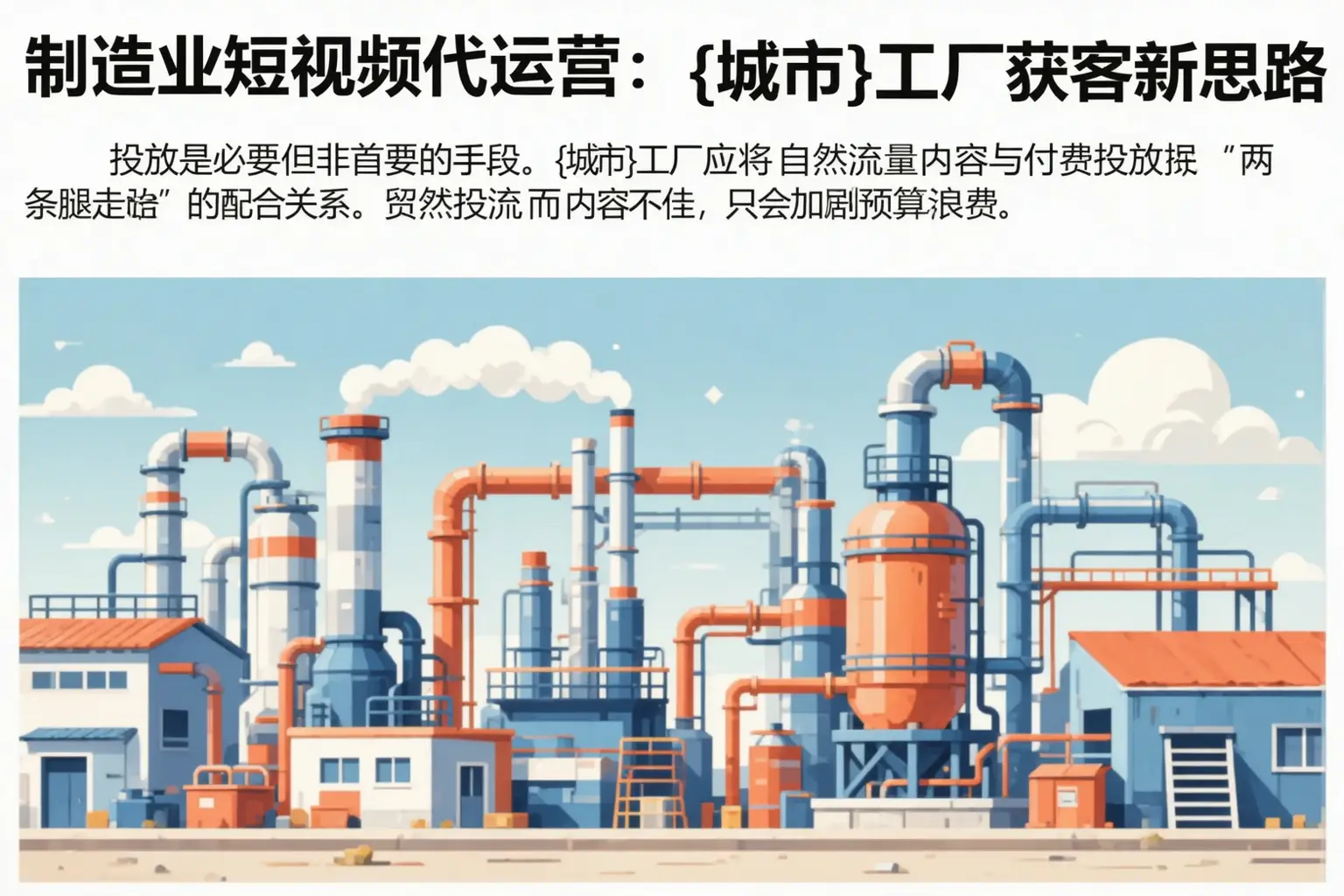 制造业短视频代运营:龙里工厂获客新思路